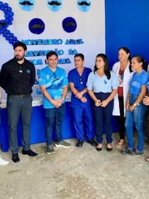 O Ministério Público do Amazonas (MPAM), por meio da Promotoria de Justiça de Guajará, realizou na última sexta-feira (14) uma ação de conscientização voltada à saúde masculina na delegacia local, integrando o projeto Novembro Azul.